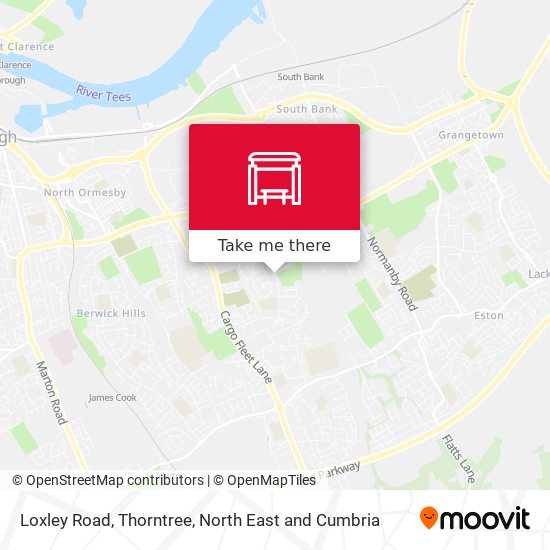Loxley Road, Thorntree map