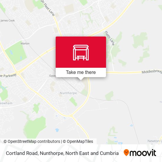 Cortland Road, Nunthorpe map