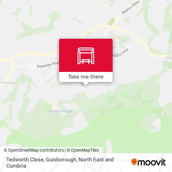Tedworth Close, Guisborough map