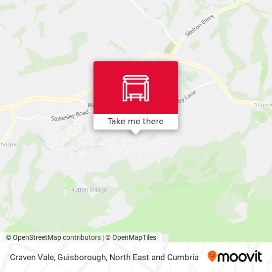 Craven Vale, Guisborough map