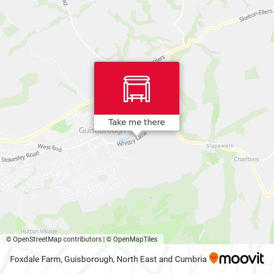 Foxdale Farm, Guisborough map