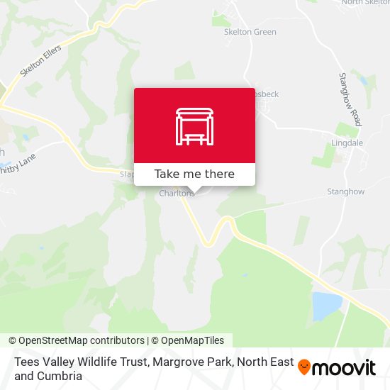 Tees Valley Wildlife Trust, Margrove Park map