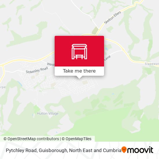 Pytchley Road, Guisborough map