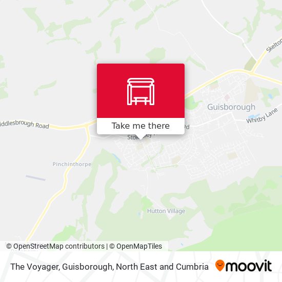 The Voyager, Guisborough map