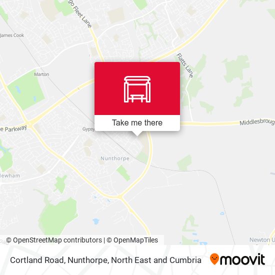 Cortland Road, Nunthorpe map