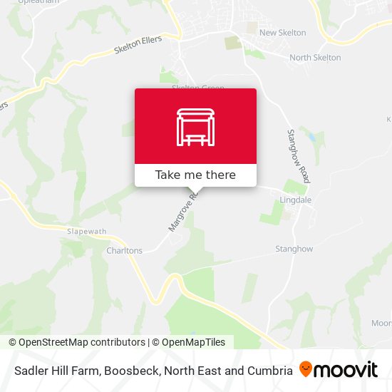 Sadler Hill Farm, Boosbeck map