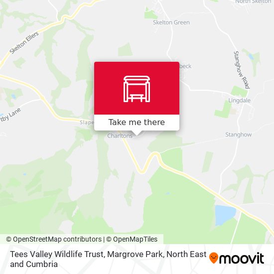 Tees Valley Wildlife Trust, Margrove Park map