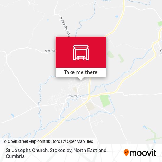 St Josephs Church, Stokesley map