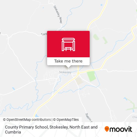 County Primary School, Stokesley map