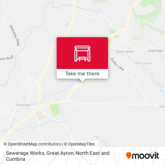 Sewerage Works, Great Ayton map
