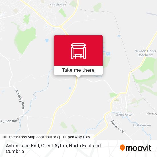 Ayton Lane End, Great Ayton map