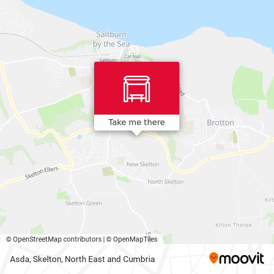 Asda, Skelton map