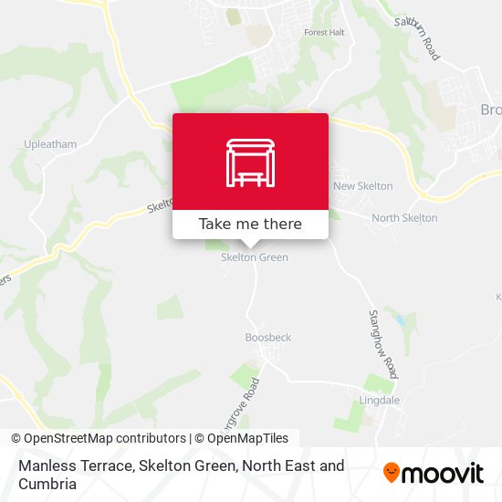 Manless Terrace, Skelton Green map