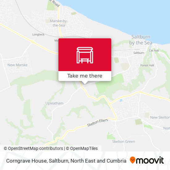 Corngrave House, Saltburn map