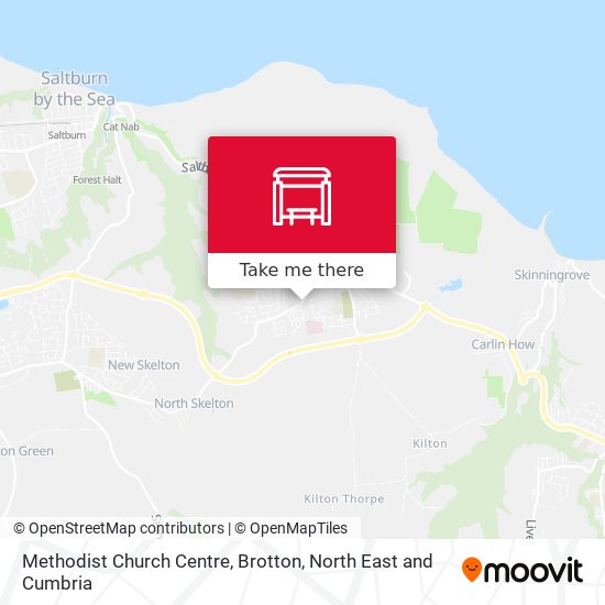 Methodist Church Centre, Brotton map