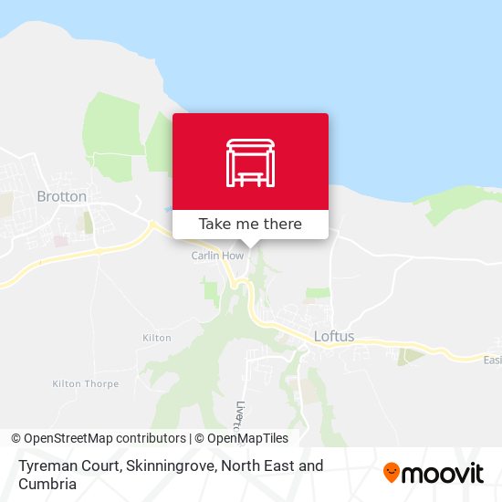 Tyreman Court, Skinningrove map