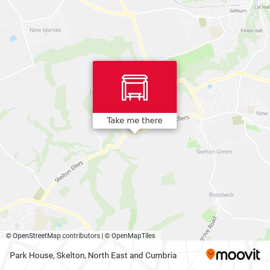 Park House, Skelton map