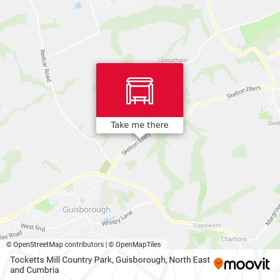 Tocketts Mill Country Park, Guisborough map