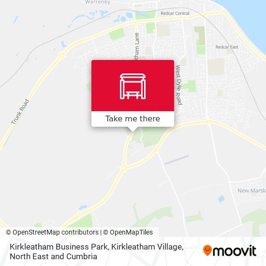 Kirkleatham Business Park, Kirkleatham Village map