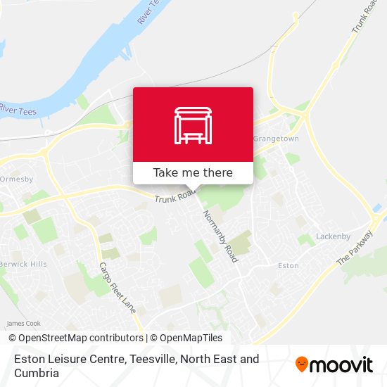 Eston Leisure Centre, Teesville map