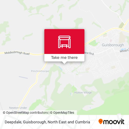 Deepdale, Guisborough map