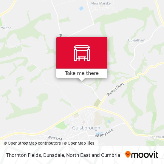 Thornton Fields, Dunsdale map