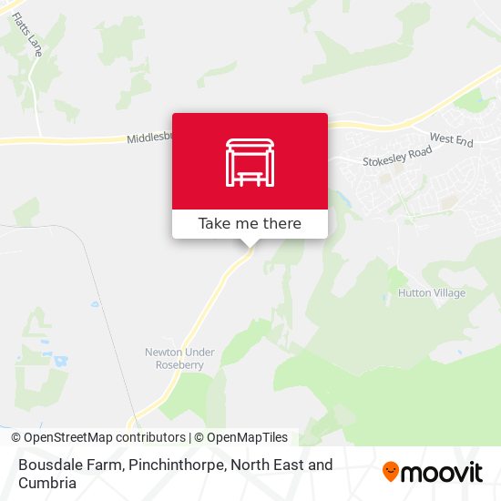 Bousdale Farm, Pinchinthorpe map