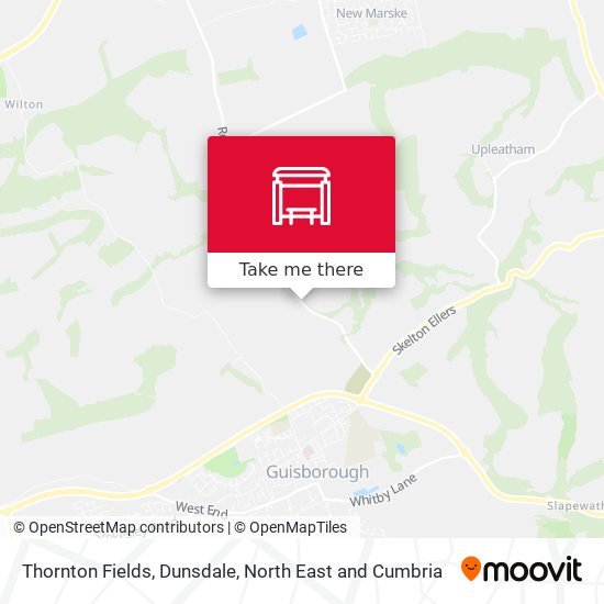 Thornton Fields, Dunsdale map