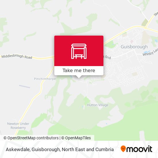 Askewdale, Guisborough map