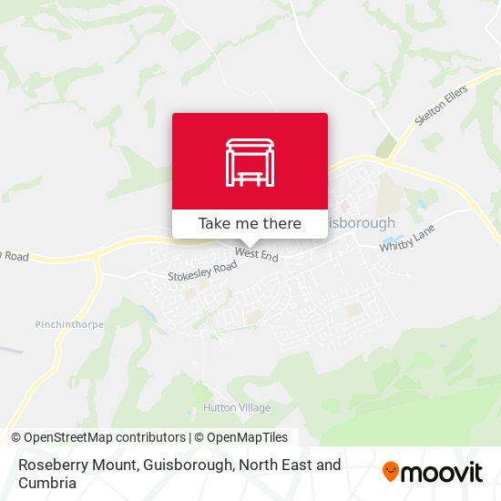Roseberry Mount, Guisborough map
