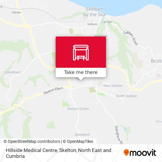 Hillside Medical Centre, Skelton map