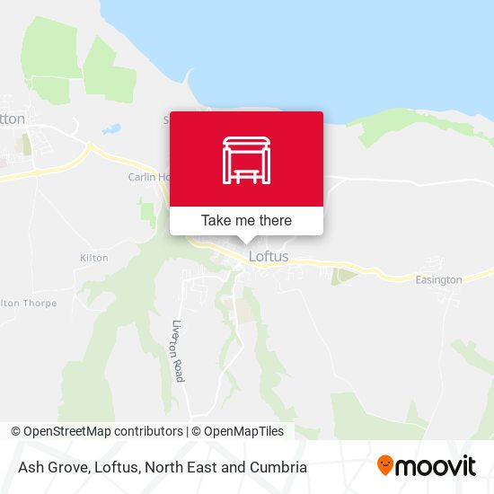 Ash Grove, Loftus map