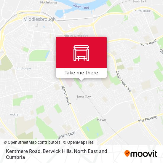 Kentmere Road, Berwick Hills map