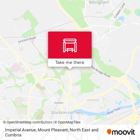 Imperial Avenue, Mount Pleasant map