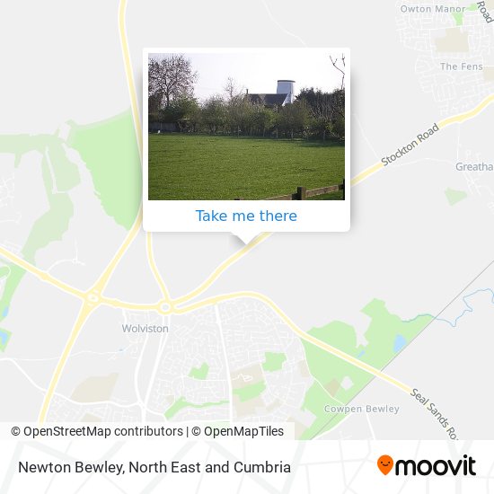 Newton Bewley map