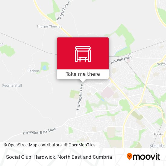 Social Club, Hardwick map