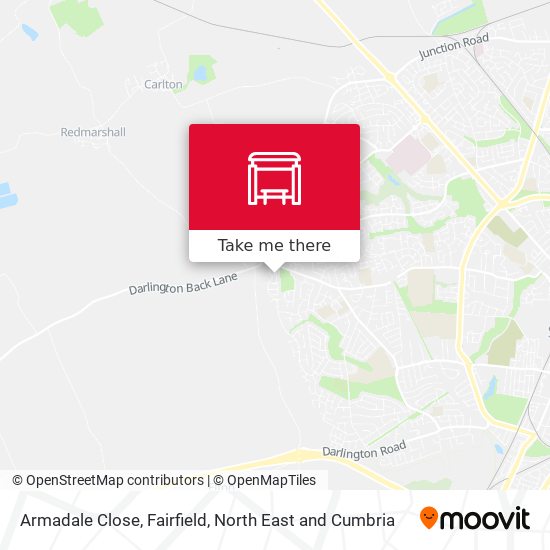 Armadale Close, Fairfield map