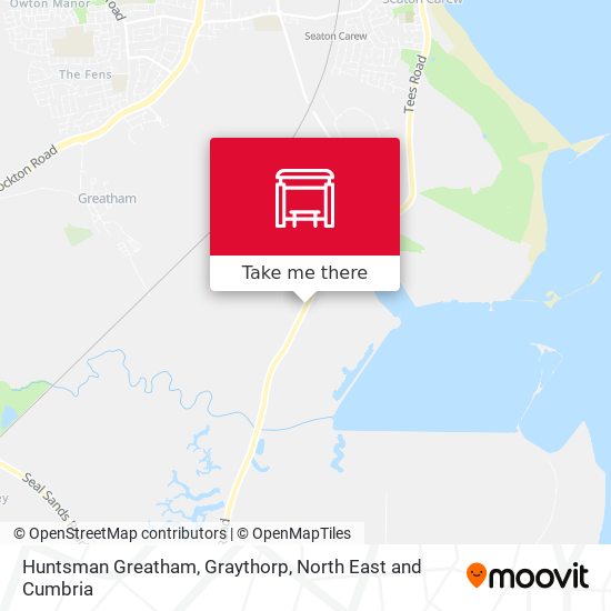 Huntsman Greatham, Graythorp map