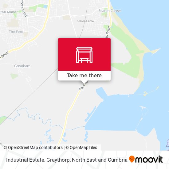 Industrial Estate, Graythorp map