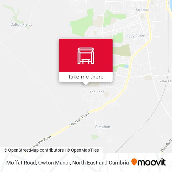 Moffat Road, Owton Manor map