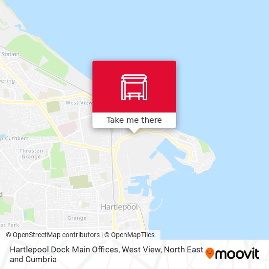 Hartlepool Dock Main Offices, West View map