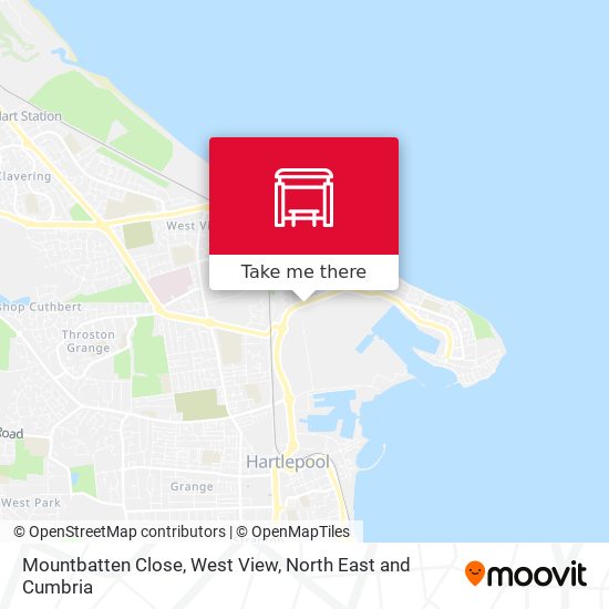 Mountbatten Close, West View map