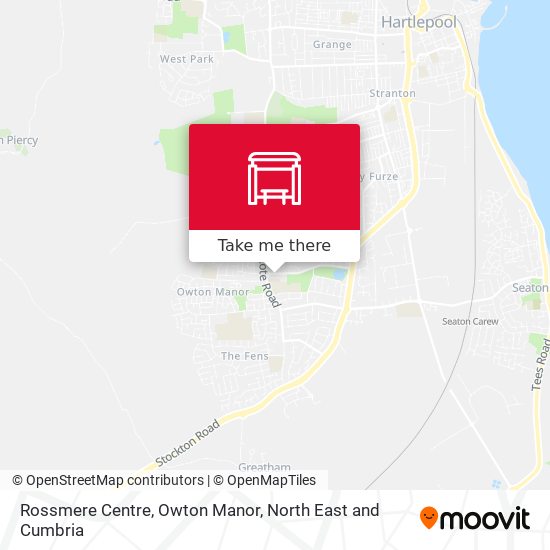 Rossmere Centre, Owton Manor map