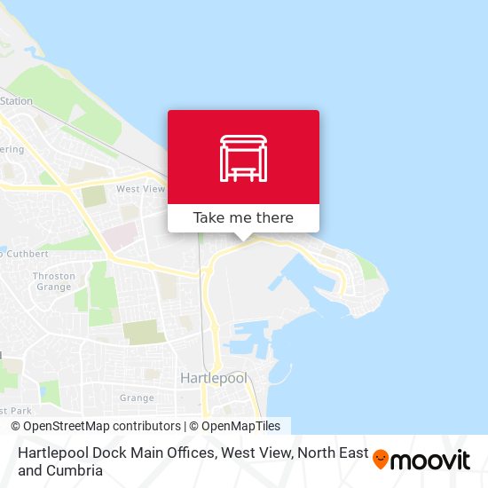 Hartlepool Dock Main Offices, West View map