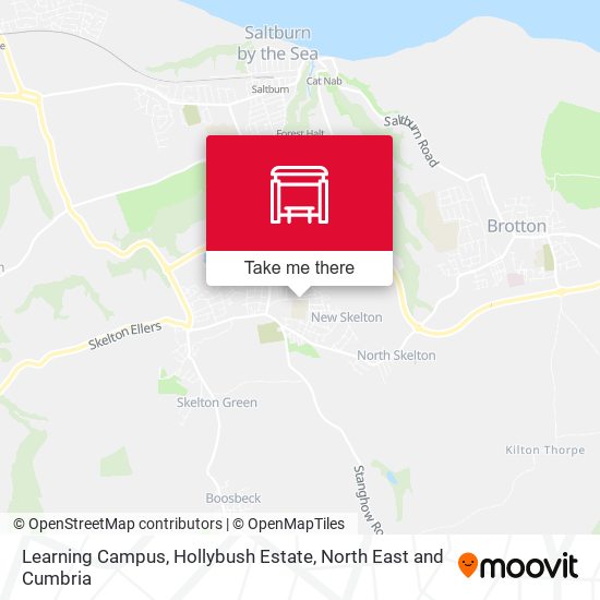 Learning Campus, Hollybush Estate map