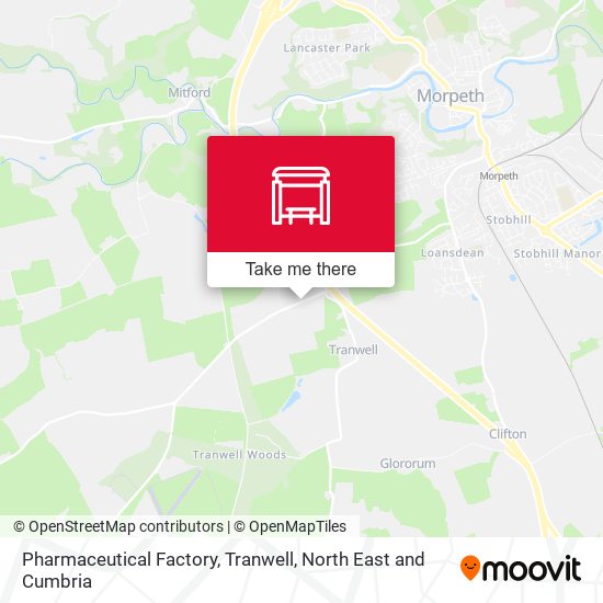 Pharmaceutical Factory, Tranwell map