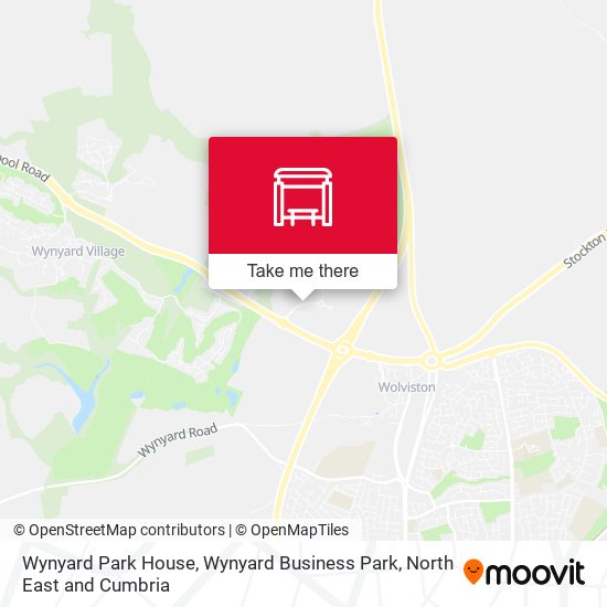 Wynyard Park House, Wynyard Business Park map