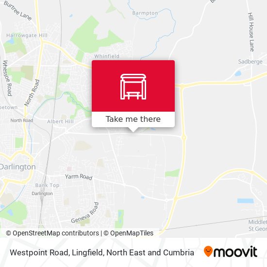 Westpoint Road, Lingfield map