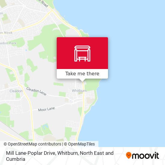 Mill Lane-Poplar Drive, Whitburn map