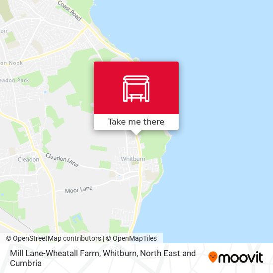 Mill Lane-Wheatall Farm, Whitburn map